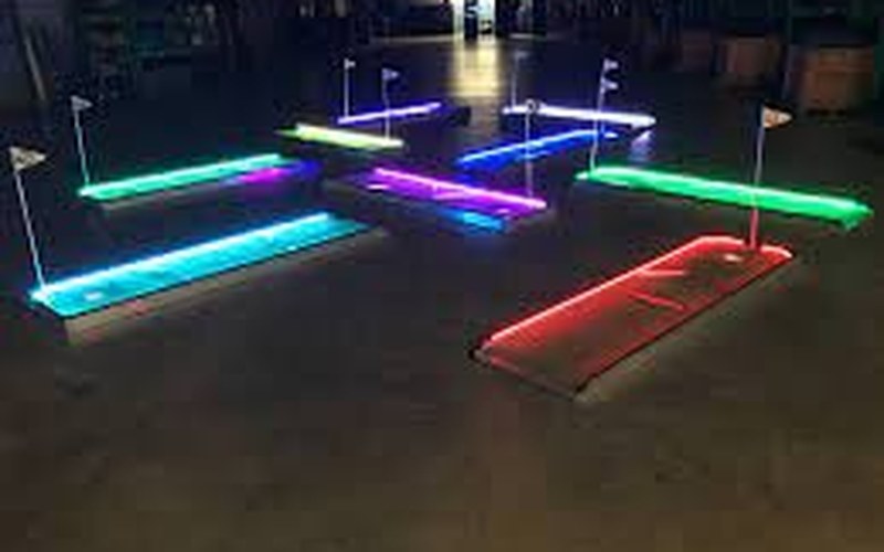 9-Hole LED Mini Golf rental Austin TX